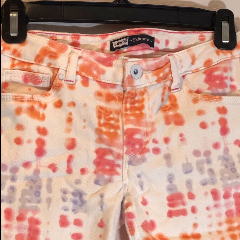 Old Navy Girls LEVIS Girls Printed Capri - Picture 2 of 6